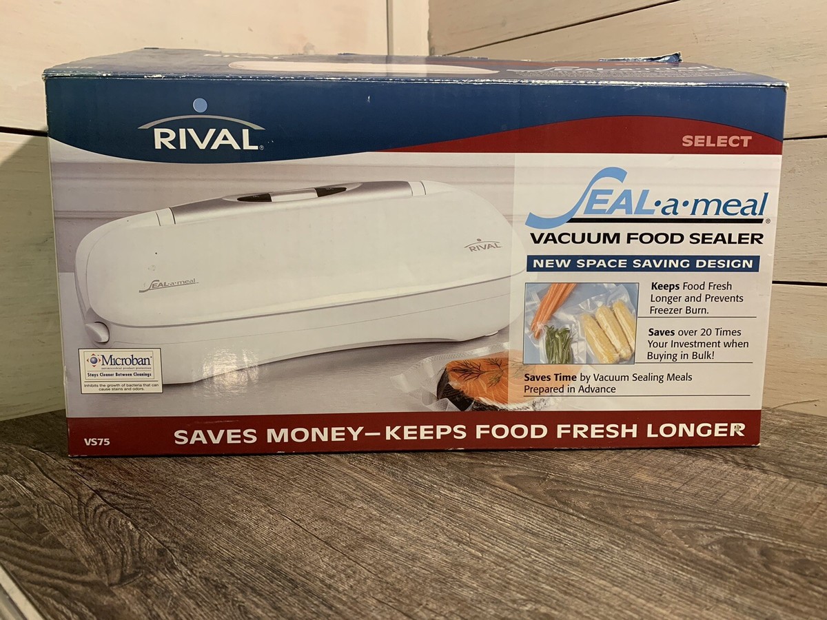 Rival (VS75) Seal-a-Meal Corded Vacuum Food Storage Bag Sealer