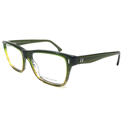Third Culture Eyeglasses Frames LE2012 5949 Clear Green Brown Horn 53-16-140