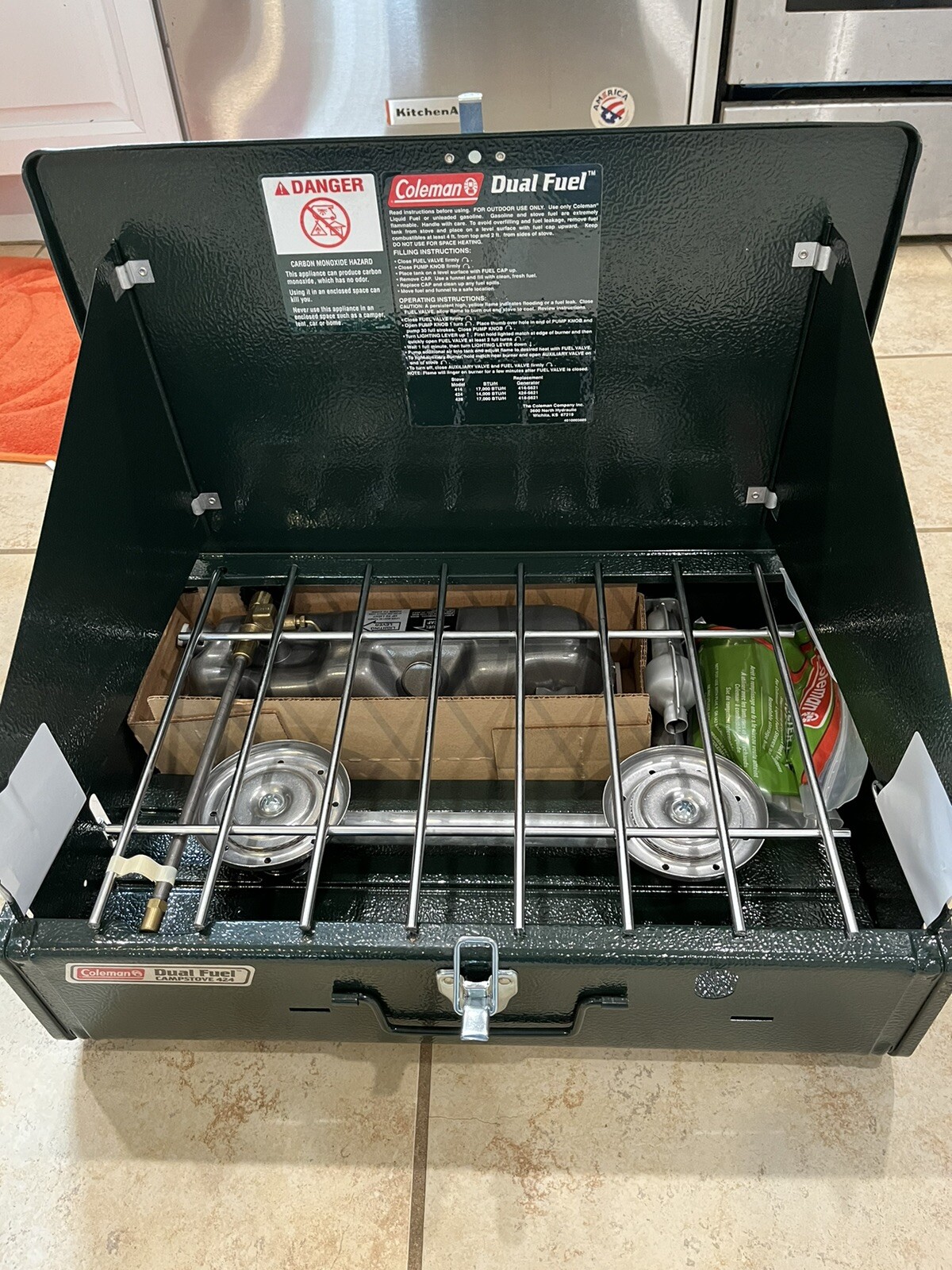 Coleman Dual Fuel 2Burner Stove 132017888712 eBay