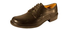 DB Men's Wider Fit Formal Leather Lace Up Shoes in Black size 7 - 14