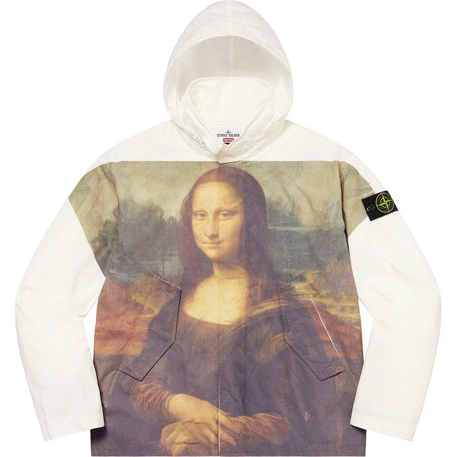 Veste coquille coton Cordura Supreme Stone Island Mona Lisa S