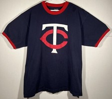 VINTAGE Y2K 2003 Minnesota Twins Baseball MLB Men’s T Shirt Size XL Made In USA