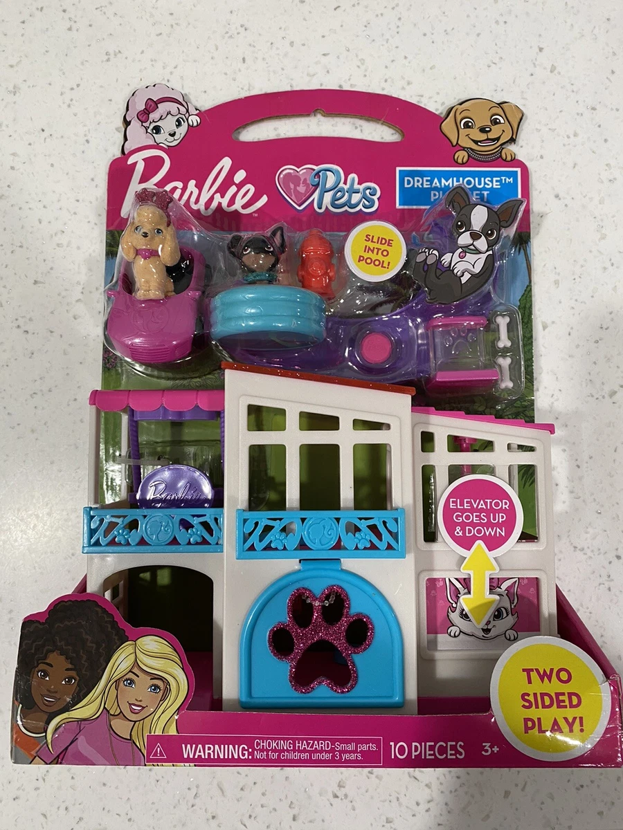 Barbie Deluxe Pet Dreamhouse 15Piece Playset, Kids Toys,, 58 OFF