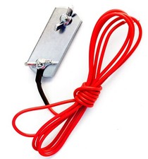 Electric Fencing Fence TAPE WIRE CONECTOR 1m - STEEL CONNECTOR to Energiser UK
