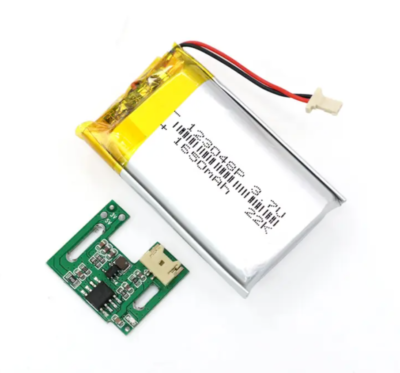 #ad Game Boy Color GBC Rechargeable Battery Li ion Lithium Mod 3.7V 1650 mAh Cable $31.95