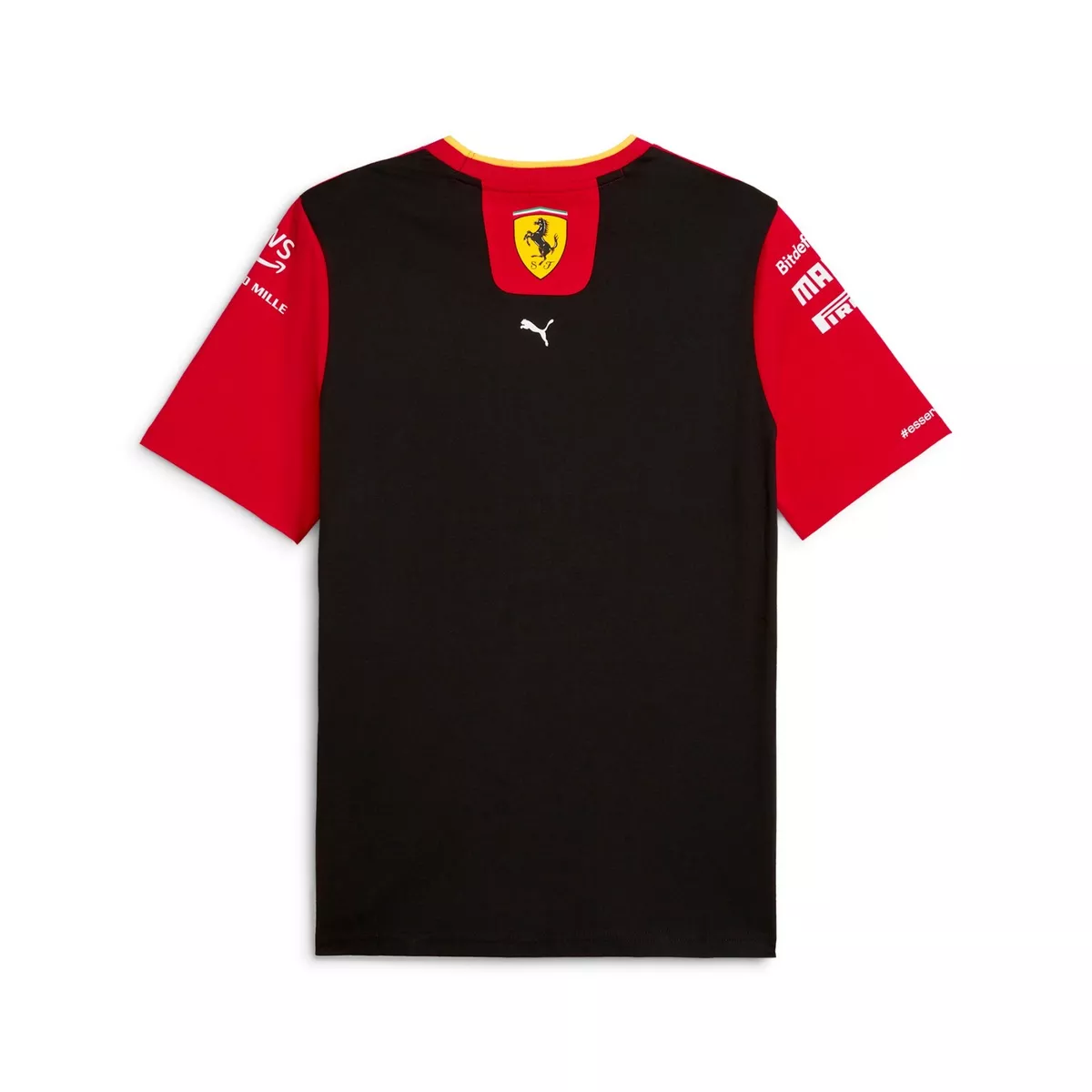 Puma Scuderia Ferrari 2023 Team Replica Men's Baseball Jersey, Red, L