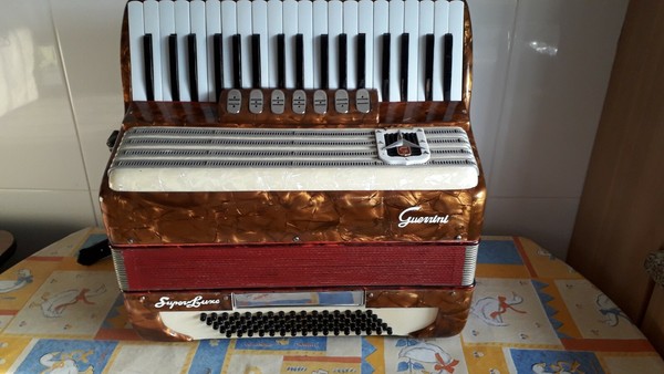 Acordeon Fisarmonica Akkordeon Gerrini 80 Bajos