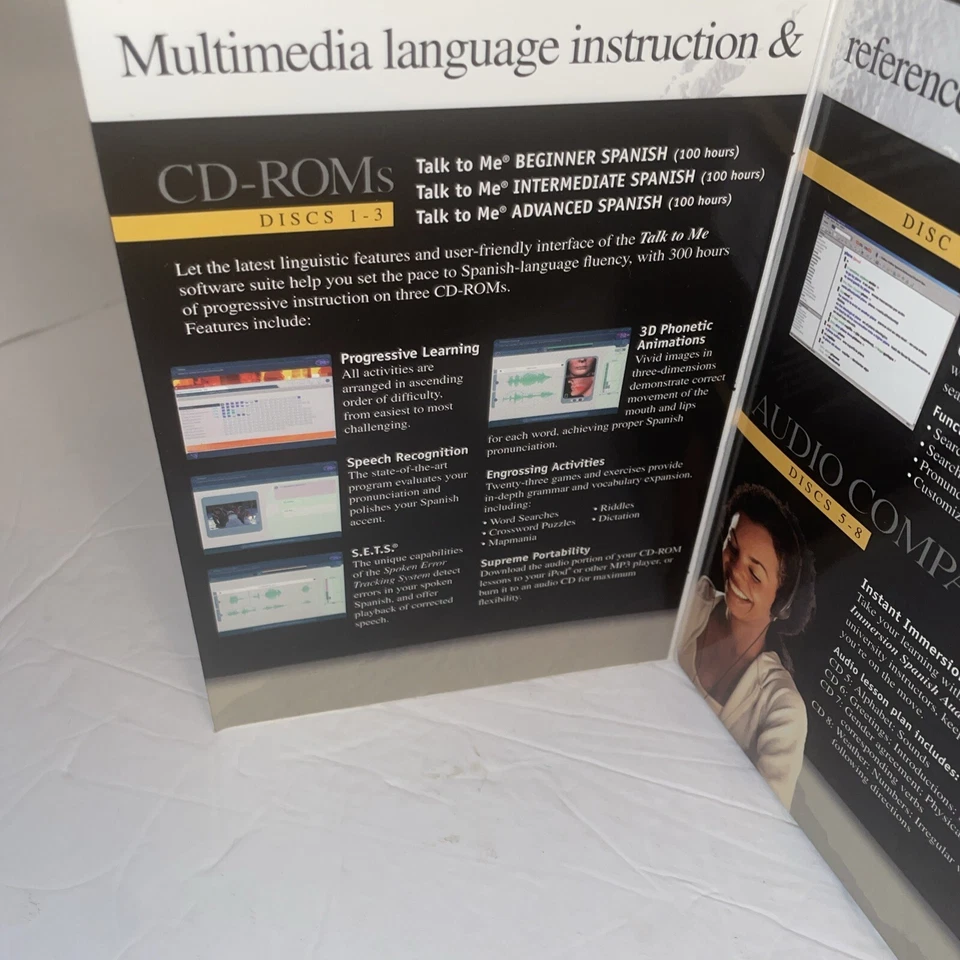 Topics Entertainment Instant Immersion Spanish Deluxe 2 - Full Version - 8 Discs - Image 3 of 4