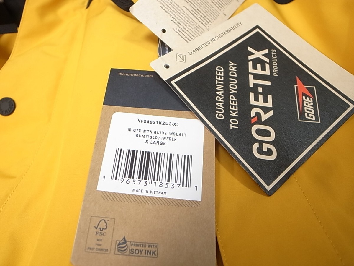 THE NORTH FACE GTX MOUNTAIN GUIDE INSULATED JACKET SUMMIT THE NORTH FACE GTX MOUNTAIN GUIDE INSULATED JACKET SUMMIT