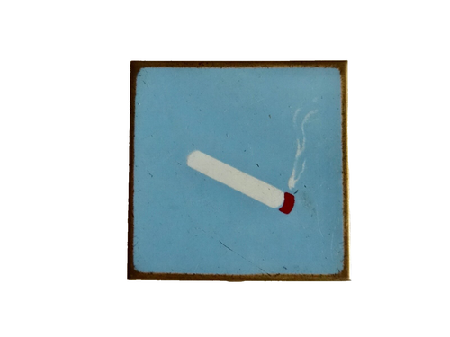 aSHTRAY GELDBÖRSE TASCHE DRUCKKNOPFAUFLAGE SPRINGT HERAUS PAT PEND VINTAGE RAUCHEN neocurio
