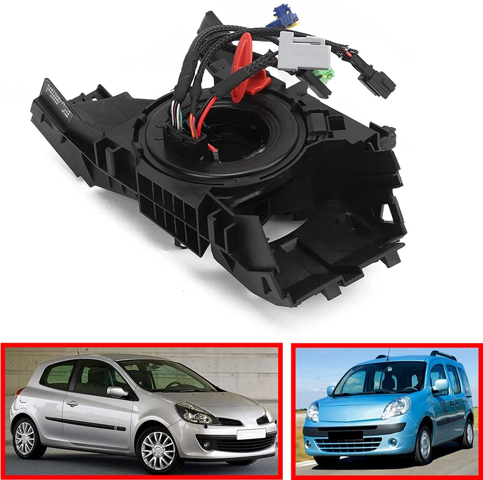 Contacteur Tournant Ressort prévu pour Renault Clio III 2005 à 2012 - 8201590627 - Imagen 2 de 4