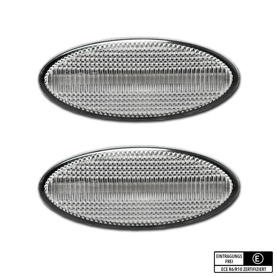 WEISSE LED Seitenblinker Opel Vectra B Caravan Irmscher i500 Vauxhall - Bild 2 von 4