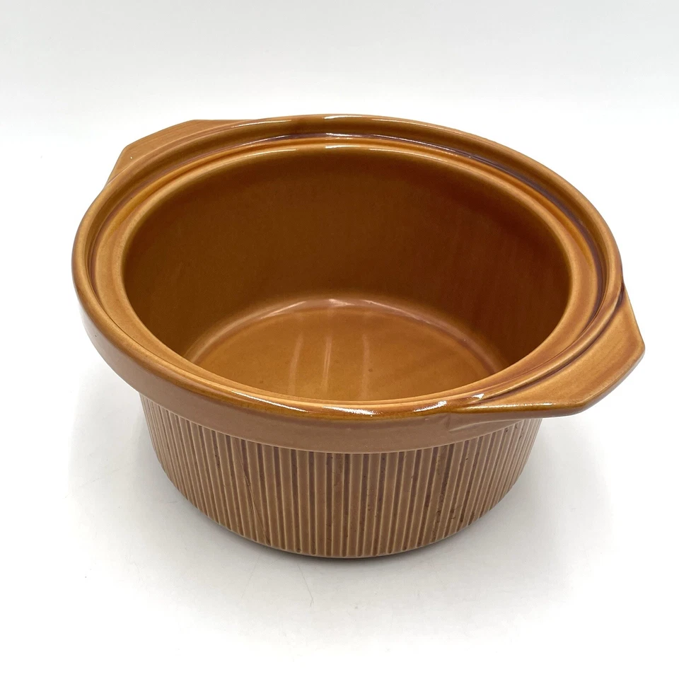 Hervidor eléctrico Presto 06000040 olla de cocción lenta múltiple SOLO INSERTO DE CERÁMICA marrón Foto 3 de 4