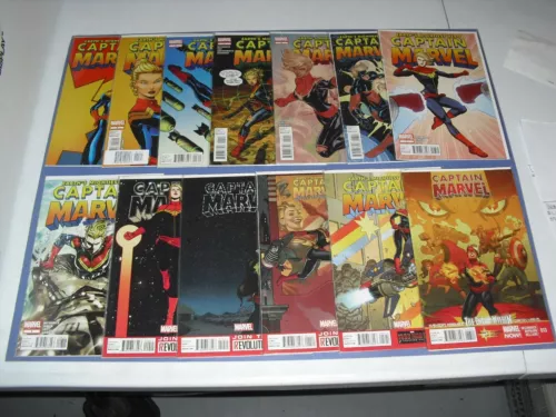 Captain Marvel 1-13 all NM 2012 7th series near complete set run 2 3 4 5 1-17