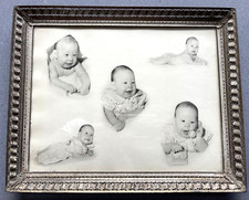 Foto bambina vintage metà secolo incorniciate (5), molte adorabili pose/telefono