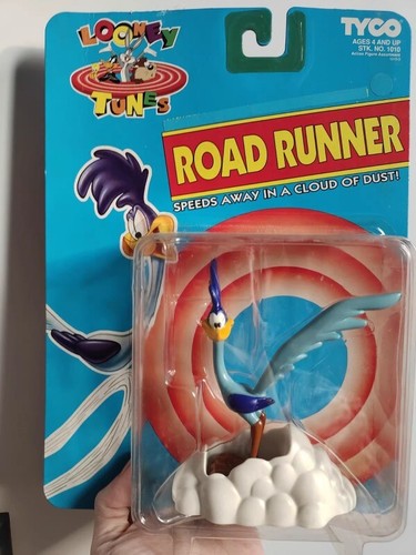 TYCO Looney Tunes Road Runner Ornament Anime Action Figure Vintage Toy Rare
