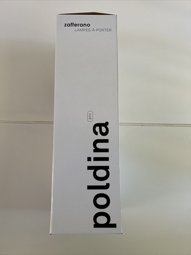 NIB Zafferano LAMPES-À-PORTER Poldina Pro Rechargeable Table Lamp - White - Picture 9 of 11