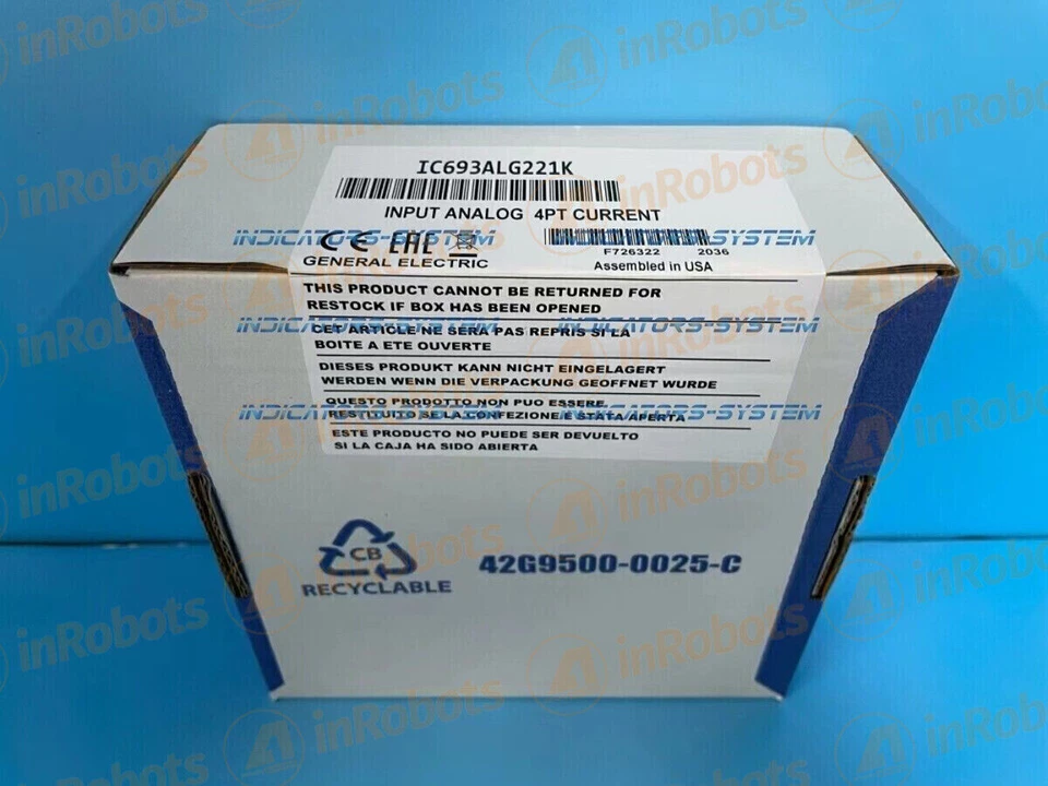 GE Fanuc IC693ALG221 90-30 Series Analog Input Module IC693ALG221 - Image 2 of 2