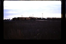 Railroad Slide - Detroit Toledo & Ironton Freight Train 1981 Box Cars Riga MI