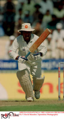Arjuna Ranatunga Sri Lankan Cricketer Old Player Cricket Photo 1