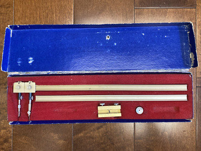 Vintage TACRO Beam Compass 4215 Made in West Germany