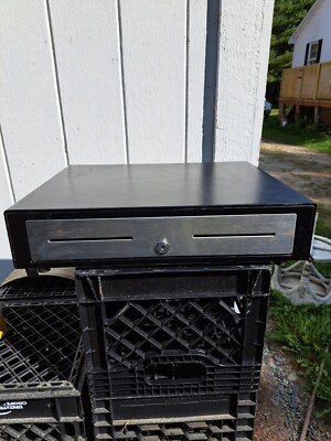 APG Vasario 1915 Cash Drawer VBS320-BL1915 NO Key VERY NICE CONDITION