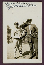 1933 Rabbit Maranville Boston Braves Original Snapshot Photo