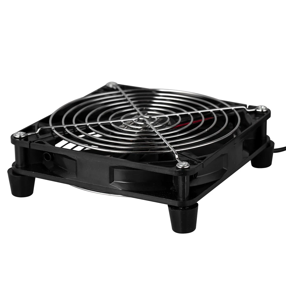 USB Fan 14cm Air Cooler Stand 1100RPM for TV Box AV Amplifier Modem Mini ITX PC - Image 4 of 4