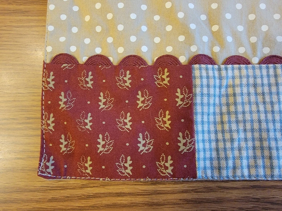 Applique placemats Gingham Set Of 6 - Imagem 4 de 4