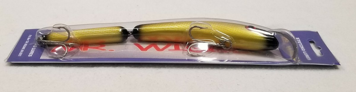 Esca Da Pesca Surfcasting Tony Stetzko Mr Wiggly Lg 2 Oz Giallo/Nera Nuova