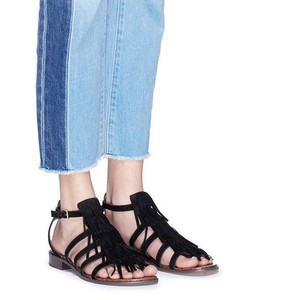 sam edelman black suede sandals