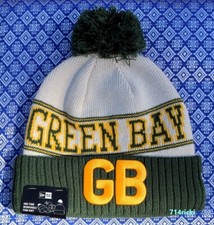 2023 NFL Historic On Field Green Bay Packers New Era Knit Beanie Hat