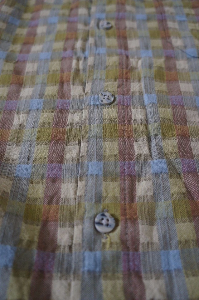 Рубашка на пуговицах The Territory Ahead с длинным рукавом клетчатая мужская размер XL - Изображение 4 из 4