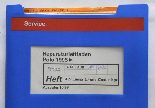 VW Polo 3 / 6N2, 4LV Einspritz-/Zündanlage, 1.4 l-Motor, Reparaturleitfaden