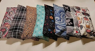 #ad Rice Heating Pad Microwave Hot or Cold Therapy Bag Small 10quot;x4quot; 20 Patterns $14.99