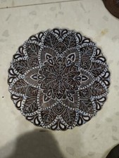 Wooden Printing Block Stamp Pottery Stamp Textile Fabric Stamp Border Designs 09