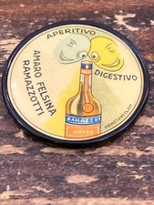 Specchietto pubblicitario Amaro Felsina Ramazzotti Aperitivo-Digestivo Milano’30