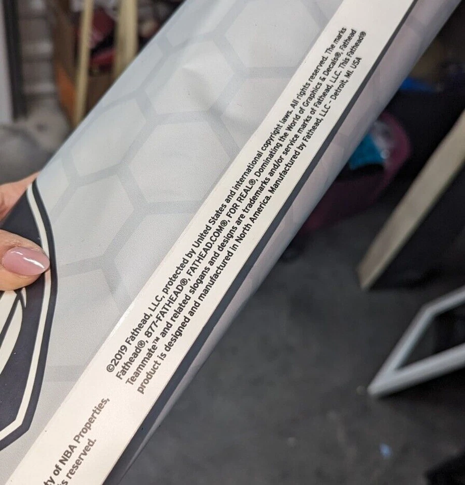 Papel tapiz pelar y pegar de baloncesto de la NBA Brooklyn Nets 24" X 16,5" (33 pies cuadrados) Foto 3 de 4