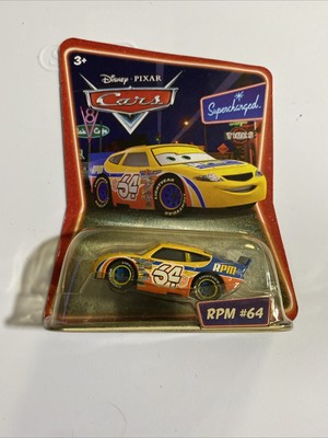 Disney Pixar Cars Supercharged RPM #64 1:55 Diecast New Mattel