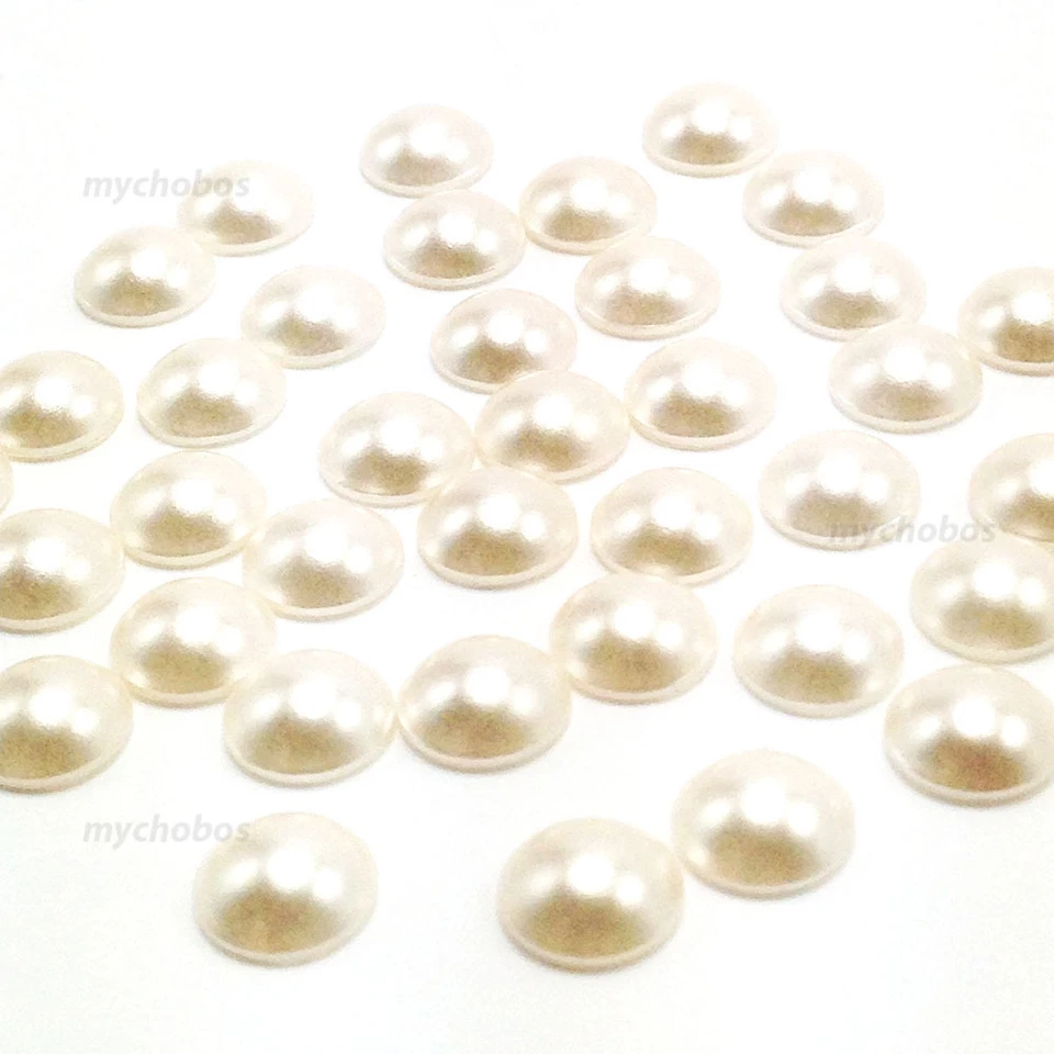 18 Swarovski 2080/4 Cabujón Flatbacks Hotfix 7 mm ss34 Cristal Blanco Perla Foto 2 de 4