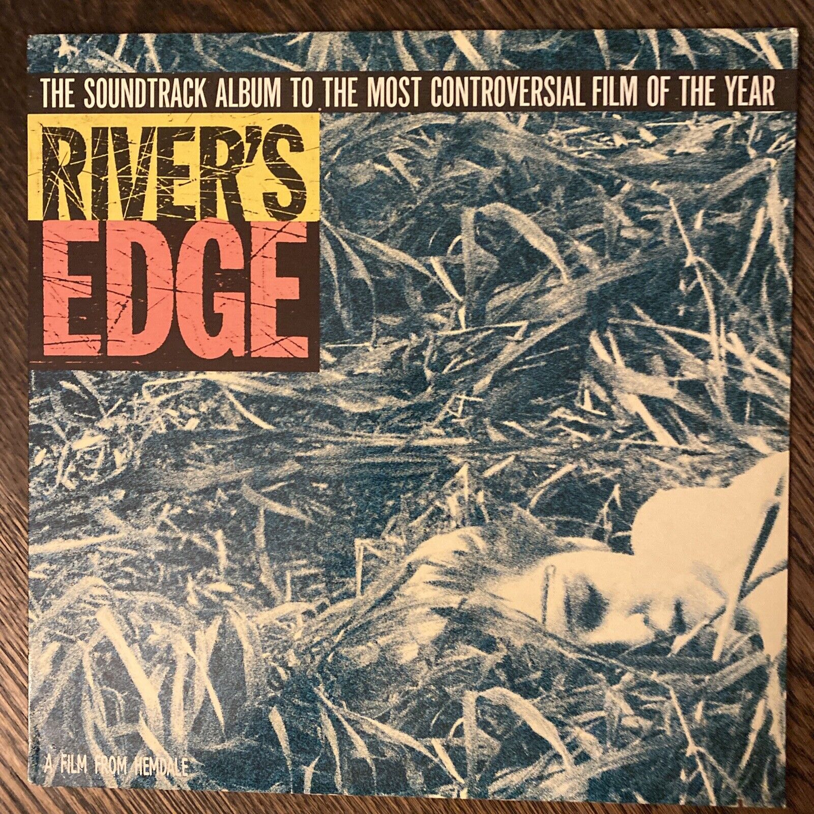 River’s Edge Soundtrack Slayer Vinyl LP Orig Enigma Record VG++