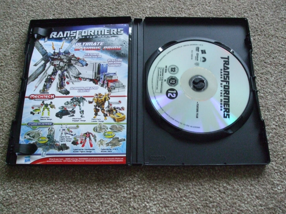 Transformers - Dark Of The Moon (DVD, 2011).Rating 12. - Image 3 of 3