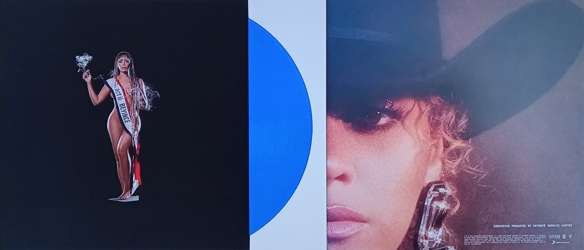 Beyoncé Cowboy Carter 2LP Limited ED 180g Blue Translucent
