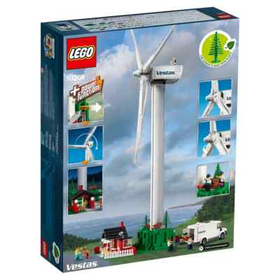 Lego Vestas Wind Turbine 10268 Creator Minifigure Building Set
