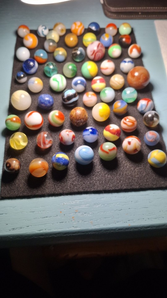 Vintage Marbles Marble King, Vitro, Peltier, Master, Akro, Agate