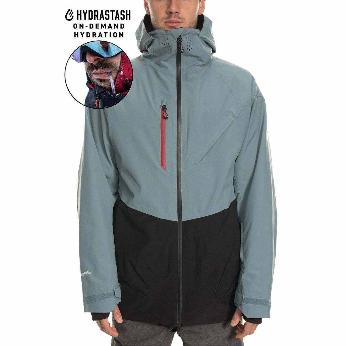 686 Men's GLCR HYDRASTASH RESERVOIR Insulated Snow Jacket - GOBBLU - Small - NWT