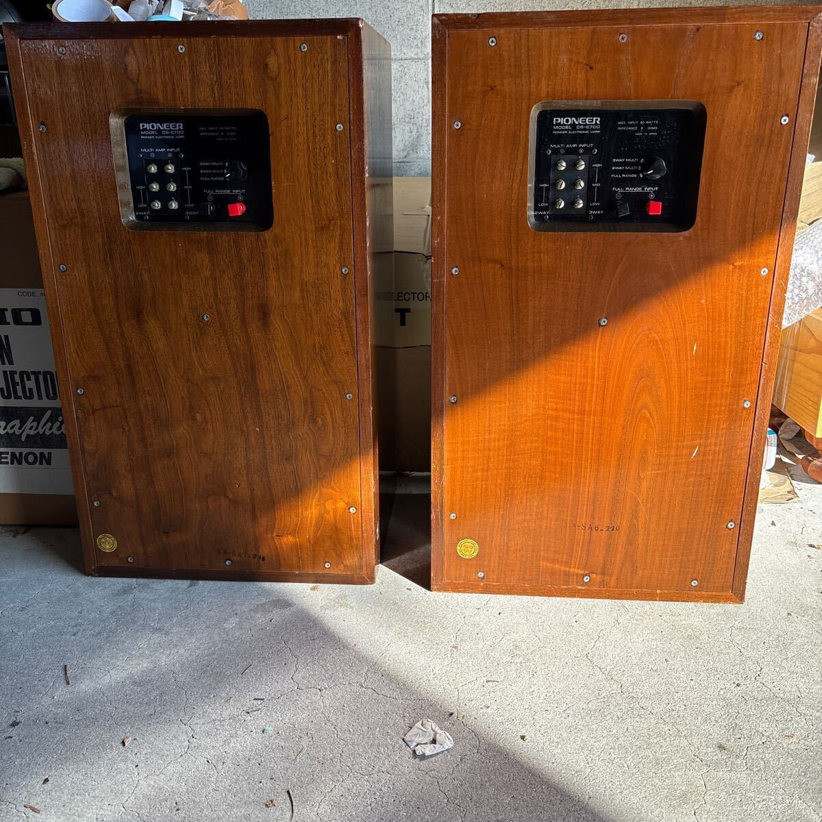 PIONNER Pioneer CS-E700 speaker pair | eBay PIONNER Pioneer CS-E700 speaker pair | eBay