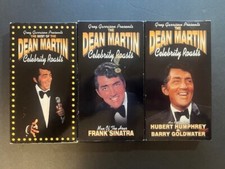 dean martin celebrity roasts Lot of 3 VHS