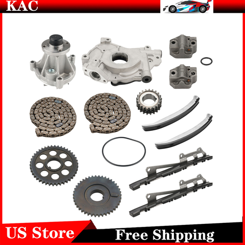 Kit Cadena Distribución + Bomba Aceite Para Ford 4.6L 00-10: E150, Explorer, Expedition, F150, F250, Dr. Engine