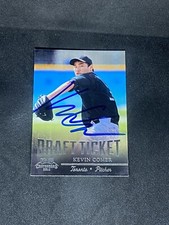 Kevin Comer 2011 Playoff Contenders Draft Ticket #DT73 Blue Jays Signed Card